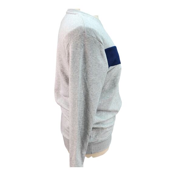 NWT Shaquille O'Neal Sweatshirt Men's XLG Gray Blue French Terry Crew Sporty NEW - Picture 6 of 12